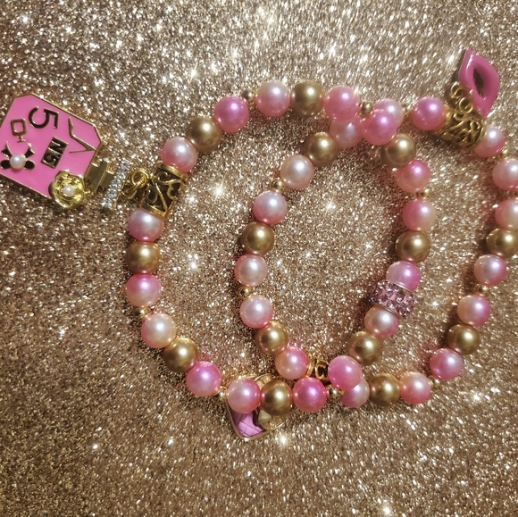 2-PIECE #5 Beautiful Double Bracelet Set. - Picture 3 of 15